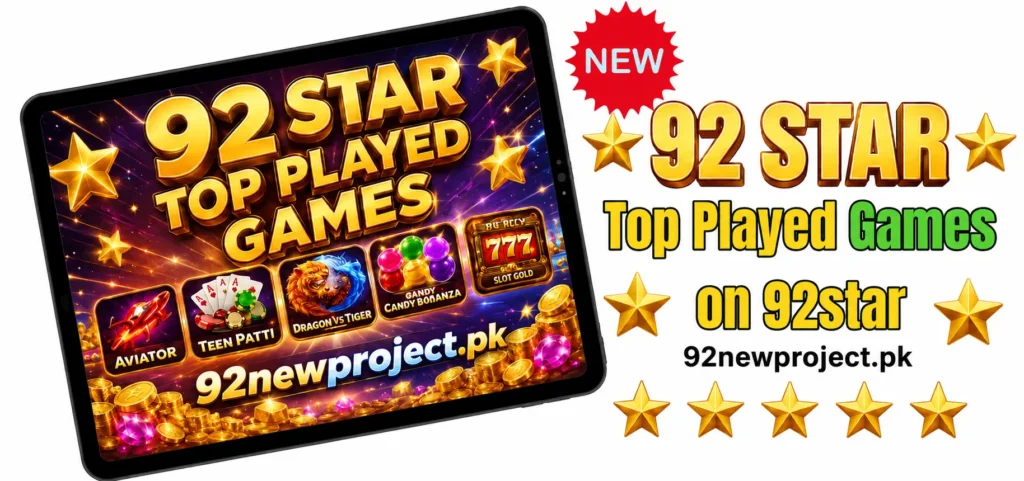 Top Played Games on 92Star 1 92star-download