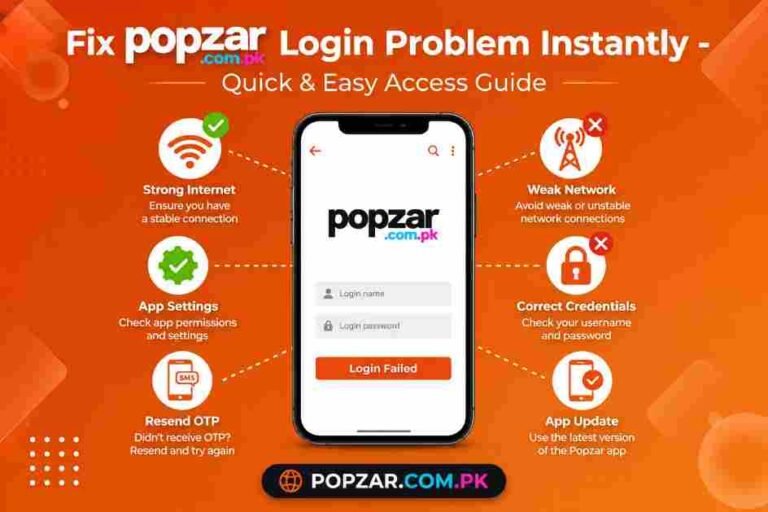 Popzar game login problem