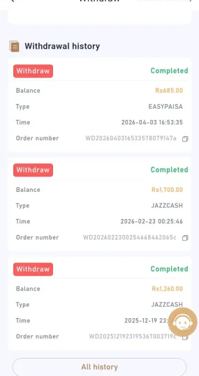 92 Coco Game withdrawal proof through Easypaisa
